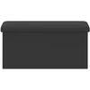 Sulankstomas saugojimo suolas Pilka 180 kg 80 L 77 x 38 x 38 cm