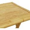 Sulankstomas sodo stalas, 55x55x75cm, bambukas
