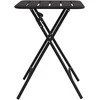 Bistro stalas Antracitas 55 x 55 x 72,5 cm Miltelinis plienas