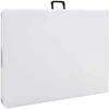 Sulankstomas sodo stalas, baltas, 180x72x72cm, HDPE