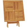 Sulankstomas sodo stalas Natūrali 90 x 90 x 75 cm