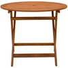Sulankstomas sodo stalas Ruda Ø 90 x 75 cm
