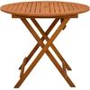 Sulankstomas sodo stalas Ruda Ø 90 x 75 cm