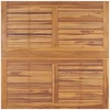 Sulankstomas sodo valgomojo stalas, 110x110x75cm, tikmedis