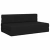 Sulankstomas Sofa-Lovas Čiužinys Juoda 152 x 86,5 x 60 cm