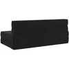 Sofa Sulankstomas Sofos Lova Juoda 152 x 86,5 x 60 cm Audinys