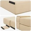 Sulankstomas Sofa-Lovas Čiužinys Kreminė 100 x 80 x 60 cm