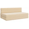 Sulankstomas Sofa-Lovas Čiužinys Kreminė 152 x 86,5 x 60 cm