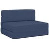 Sofa Sulankstomas Sofos Lova Mėlyna 70 x 80 x 60 cm Audinys