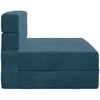 Sulankstomas Sofa-Lovas Čiužinys Mėlyna 70 x 80 x 60 cm Audinys