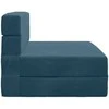 Sofa Sulankstomas Sofos Lova Mėlyna 70 x 80 x 60 cm Audinys