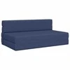 Sofa Sulankstomas Sofos Lova Mėlyna 152 x 86,5 x 60 cm Audinys