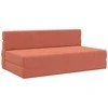 Sofa Sulankstomas Sofos Lova Raudona oranžinė 152 x 86,5 x 60 cm