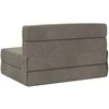 Sofa Sulankstomas Sofos Lova Šviesiai pilka 70 x 80 x 60 cm Audinys