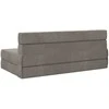 Sofa Sulankstomas Sofos Lova Šviesiai pilka 152 x 86,5 x 60 cm