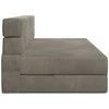 Sulankstomas Sofa-Lovas Čiužinys Šviesiai pilka