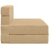 Sofa Sulankstomas Sofos Lova Žalias pilkas 100 x 80 x 60 cm Audinys