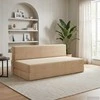 Sofa Sulankstomas Sofos Lova Žalias pilkas 152 x 86,5 x 60 cm