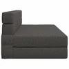 Sofa Sulankstomas Sofos Lova Tamsiai pilka 152 x 86,5 x 60 cm