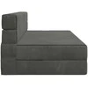 Sofa Sulankstomas Sofos Lova Tamsiai pilka 152 x 86,5 x 60 cm