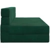 Sofa Sulankstomas Sofos Lova Tamsiai žalia 152 x 86,5 x 60 cm
