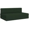 Sulankstomas Sofa-Lovas Čiužinys Tamsiai žalia