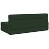 Sofa Sulankstomas Sofos Lova Tamsiai žalia 152 x 86,5 x 60 cm