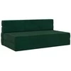 Sofa Sulankstomas Sofos Lova Tamsiai žalia 152 x 86,5 x 60 cm