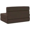 Sofa Sulankstomas Sofos Lova Taupe 100 x 80 x 60 cm Audinys
