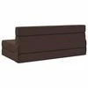 Sofa Sulankstomas Sofos Lova Taupe 152 x 86,5 x 60 cm Audinys