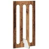 Sulankstomas šunų tvora 2 pcs Ąžuolo mediena 100,5 x 38 x 90 cm