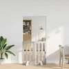 Sulankstomas šunų tvora 2 pcs Betono Pilka 100,5 x 38 x 90 cm