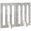 Sulankstomas šunų tvora 2 pcs Betono Pilka 100,5 x 38 x 70 cm