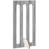 Sulankstomas šunų tvora 2 pcs Pilka Sonoma 100,5 x 38 x 90 cm