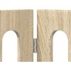 Sulankstomas šunų tvora 2 pcs Sonoma ąžuolas 100,5 x 38 x 70 cm