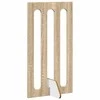 Sulankstomas šunų tvora 2 pcs Sonoma ąžuolas 100,5 x 38 x 90 cm
