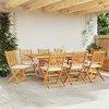 Sulankstoma kėdė su pagalve 8 pcs Balta 49 x 57.5 x 92cm