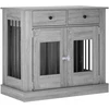 Šunų narvas baldams Pilka Sonoma 90 x 47,5 x 80 cm