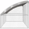 Šunų narvas 2 pcs Sidabro 4 x 2 x 2 m Galvanizuotas plienas