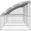 Šunų narvas 3 pcs Sidabro 6 x 2 x 2 m Galvanizuotas plienas