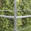 Šunų narvas 3 pcs Sidabro 6 x 2 x 2 m Galvanizuotas plienas