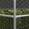 Šunų narvas 3 pcs Sidabro 6 x 2 x 2 m Galvanizuotas plienas