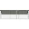 Šunų narvas 3 pcs Sidabro 6 x 2 x 2 m Galvanizuotas plienas