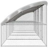 Šunų narvas 4 pcs Sidabro 8 x 2 x 2 m Galvanizuotas plienas