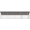 Šunų narvas 4 pcs Sidabro 8 x 2 x 2 m Galvanizuotas plienas