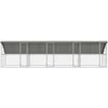 Šunų narvas 4 pcs Sidabro 8 x 2 x 2 m Galvanizuotas plienas