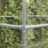 Šunų narvas 4 pcs Sidabro 8 x 2 x 2 m Galvanizuotas plienas
