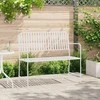 Sodo suolas Glausta balta 103,5 x 51,5 x 90 cm Plienas