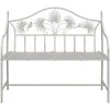 Sodo suolas Antikinė balta 104 x 52,5 x 89 cm Plienas