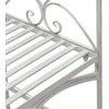 Sodo suolas Antikinė balta 121 x 48 x 200 cm Plienas